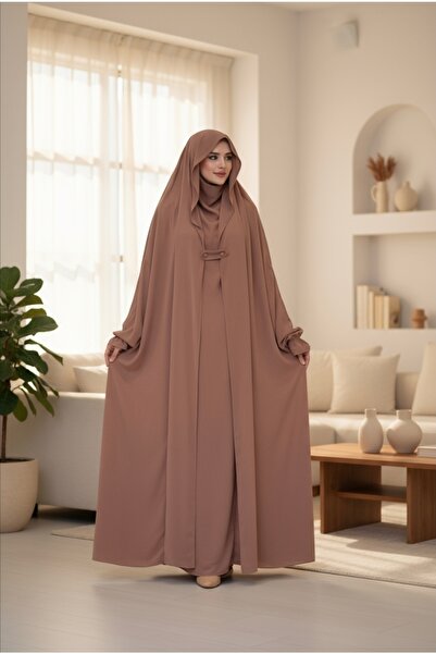 sümeyra Peçeli sufleli umre cilbab ferace