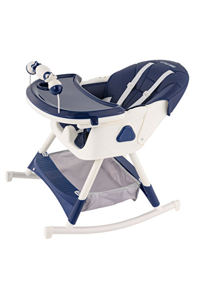 OEM 4 in 1 Baby Dining Chair, Age 6-72 months, Foldable High Chair, with 4 Wheels, Rocking Chair, 2 x Tray