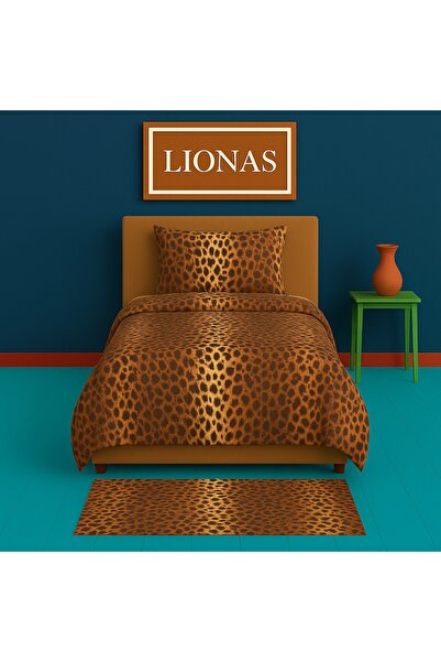 StellaFlavo Single Patterned Duvet Cover + 1 Pillowcase with Cover