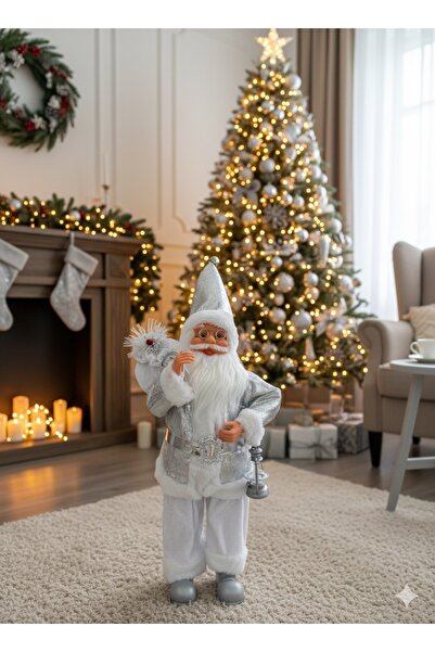 SÜS EVİ Yılbaşı yeniyıl dekor süs Noel baba büyük boy yeniyıl yılbaşı biblo d...