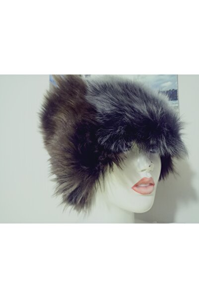 hoaryage Unisex Genuine Lambskin Leather Hat with Fur Lining