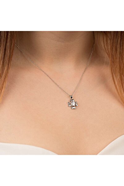 FELICELY Colier Argint 925 Flower