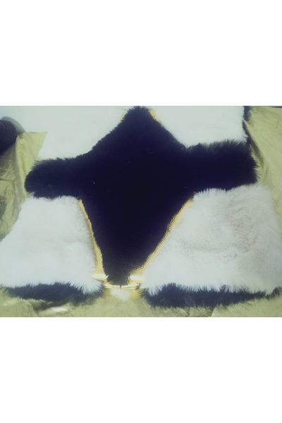 hoaryage Square Plush Fur Floor Cushion, Sofa Cushion, Chair Cushion 38cm