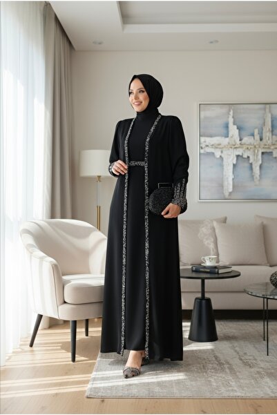 sümeyra Major 2 li yelekli elbise takim