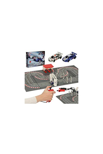 Three top online Pistă de curse pentru mașini de poliție electrice cu 2 mașin...