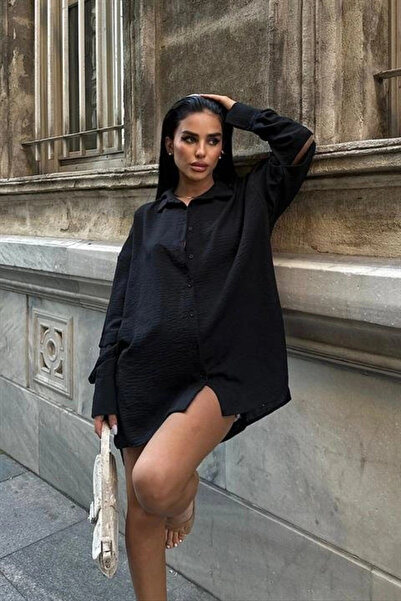 GENCULUS Alina Kol Cut Out Linen Shirt 325208