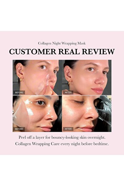 NONAMEE Medicube Collagen Night Wrapping - Korean Overnight Peel Mask (75 ml)