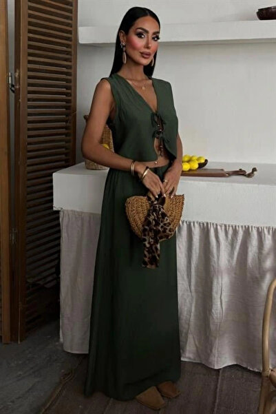 GENCULUS Vest Front Tie Floor-Length Suit 10192