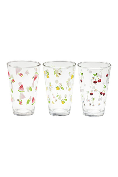 Rakle Frutta Meşrubat Bardağı 3'lü 395 cc