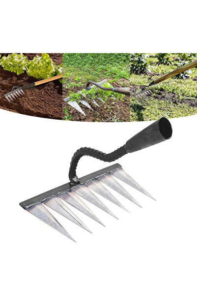 OEM Greblă de grădină durabilă, fabricată din metal și oțel carbon, eficientă...