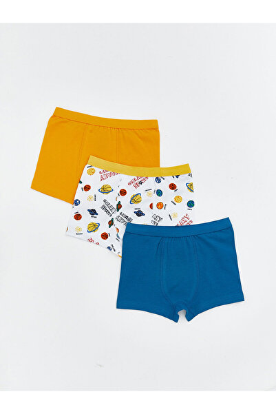 LC Waikiki Seray Нов сезон Боксерки с принт за момчета, 3 броя в пакет