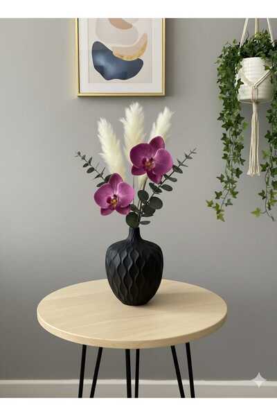 TIGEA Accessories Vază decorativă din plastic PLA pentru sufragerie/sufrageri...