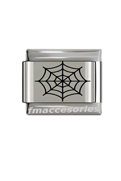 fmaccessoriess Italian Steel Bracelet Charm Silver Color Infinity Sign Laser ...