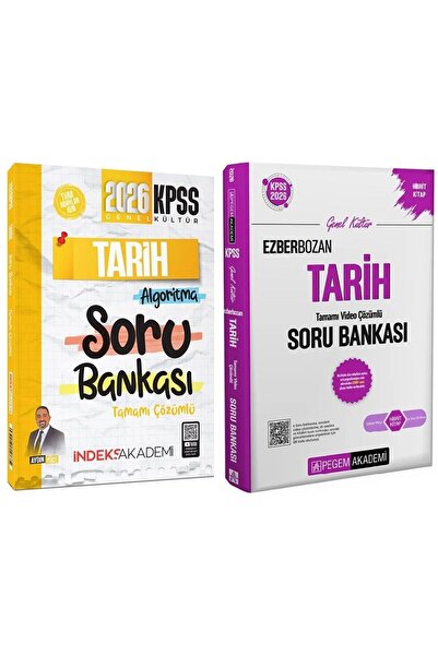 Pegem Akademi Yayıncılık Pegem + İndeks 2026 KPSS Tarih Ezberbozan Soru Banka...