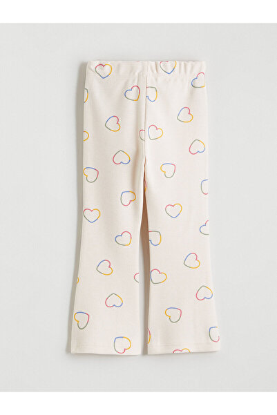 LC Waikiki Seray Нов сезон Еластични панталони с принт за момичета