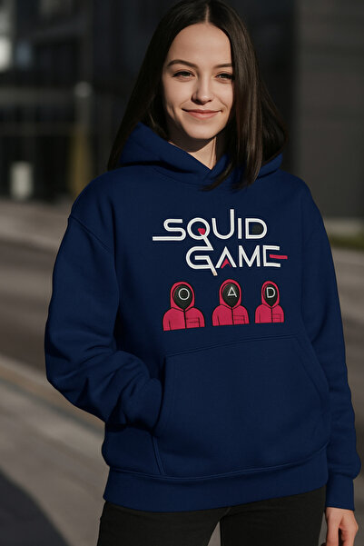 CLASSY.MODA Unisex με κουκούλα 3 Thread Ş επένδυση fleece Kangaroo Pocket Pla...