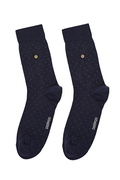 Derimod Men's Navy Blue Long Socks 000A2C35126F