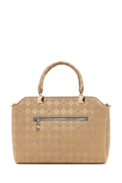 Derimod Women's Brown Long Strap Printed Shoulder Bag 25Sbd201226