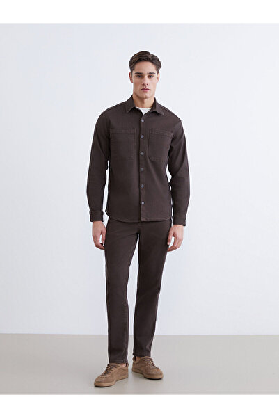 LC Waikiki Standard Fit Shirt Collar Men's Jean Jacket