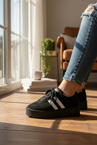 Sivarro Γυναικείο Sneaker Premium Design Monte - Μαύρο