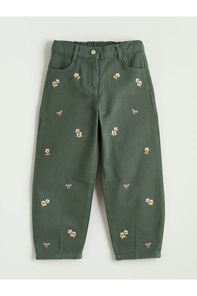 LC Waikiki Детски базови панталони за момичета LCW