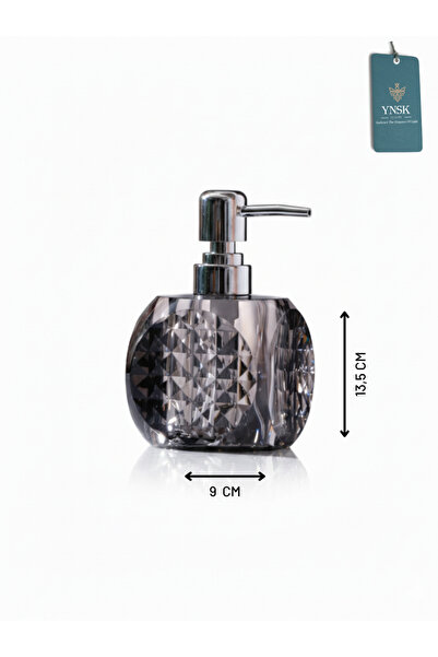 YNSK Luxury |   Glamour Opulans |   Geometric Crystal Design Acrylic Liquid H...