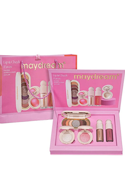MAYDREAM Face Makeup Set: Eyeshadow + Highlighter + Blush PH-1338