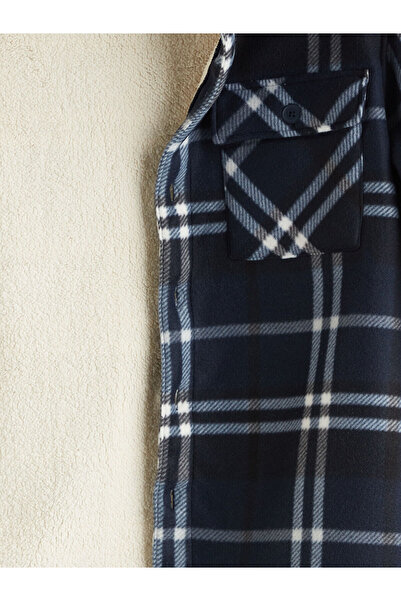 LC Waikiki Comfortable Fit Long Sleeve Plaid Men's Shirt Jacket