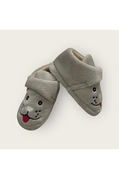 şeker shoes Cute Animals Velcro Anti-Slip Sole Nursery Home School Shoes Baby Kids Slippers Home Boots