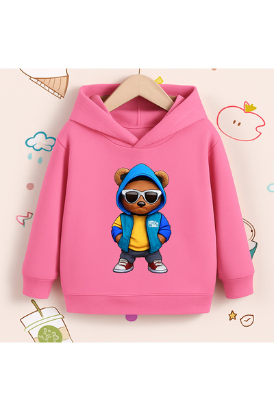 CLASSY.MODA Hanorac unisex cu glugă 3 Thread Ş cu căptușeală din fleece Cool ...