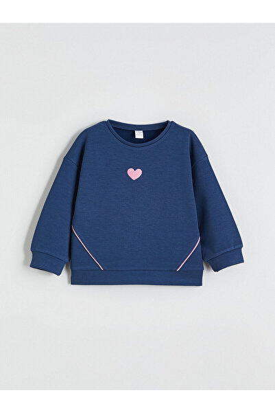 LC Waikiki Hanorac pentru fete LCW Kids Crew Neck