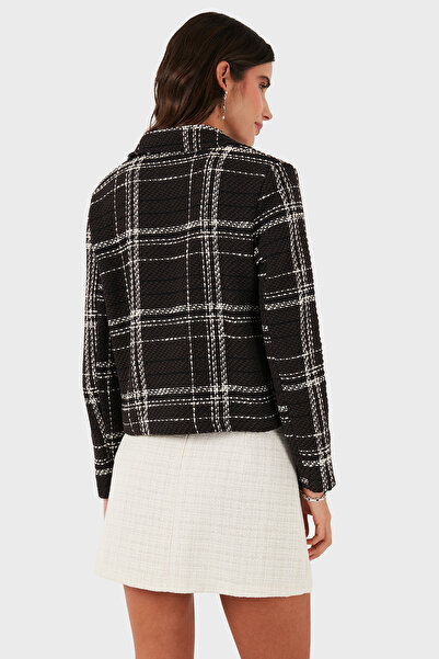 Via Dante Βαμβακερό παλτό με κουμπιά και γιακά πουκάμισο REGULAR FIT JACKET 2687551191