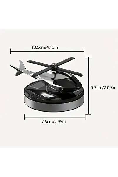 BGA oto koku solar helikopter araç kokusu 2 tabletli güneş solar koku