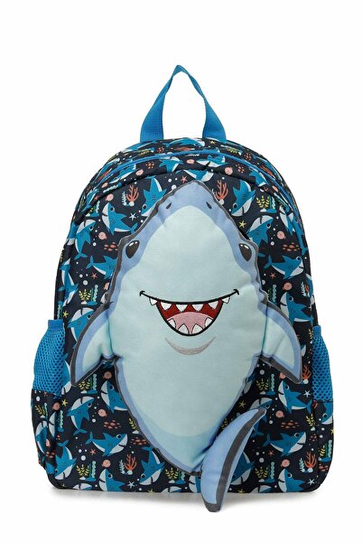 Polaris BTS SHARK BPCK 5PR Mavi Erkek Çocuk Sırt Çantası