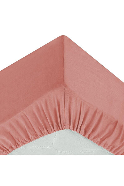 Other FITTED SHEET 160x200cm COTTON pink, overlap 30cm