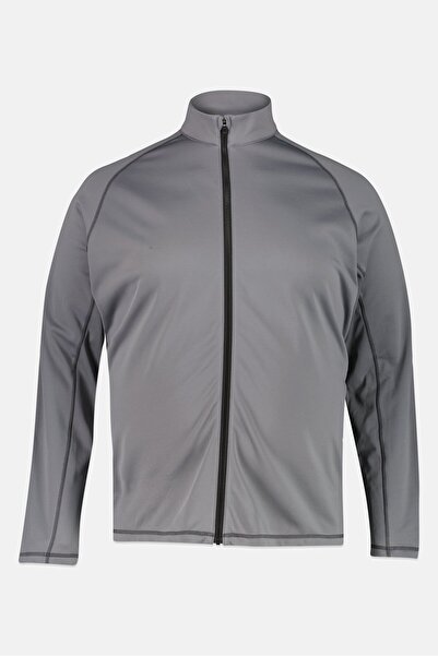 Puma Men Sportswear Fit Long Sleeve Outdoor Sweatshirt, Grey