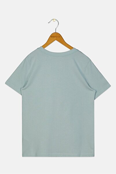 Puma Kids Boy Sportswear Fit Short Sleeve Outdoor T-Shirt, Dusty Green