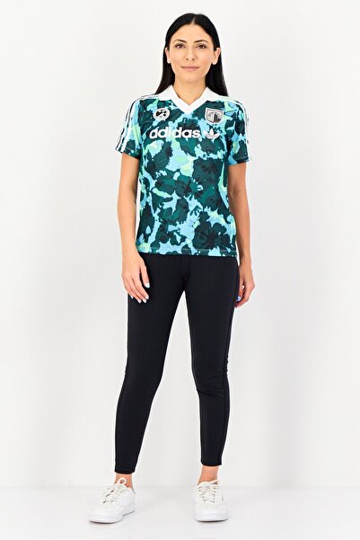 adidas Women Sportswear Fit Short Sleeve Training Polo Shirt, Mutlicolor