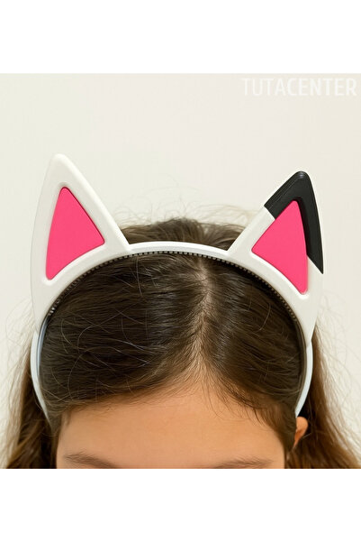 TUTACENTER Gabby Dollhouse Saç Tokası Saç Tacı Kedi Tacı Plastik (Saç Tokası ...