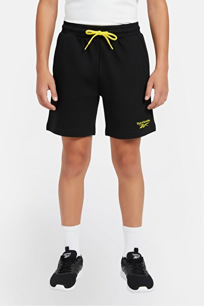 Reebok Kids Boy Sportswear Fit Training Shorts, Black
