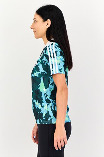 adidas Women Sportswear Fit Short Sleeve Training Polo Shirt, Mutlicolor