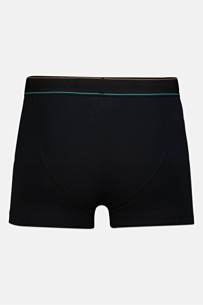 Threadbare Men 3 Pcs Brand Logo Boxer Briefs, Black