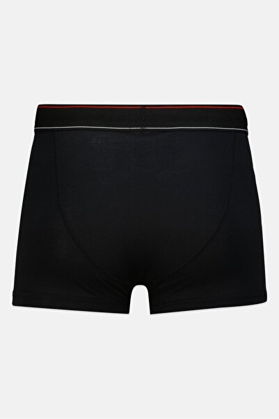 Threadbare Men 3 Pcs Brand Logo Boxer Briefs, Black