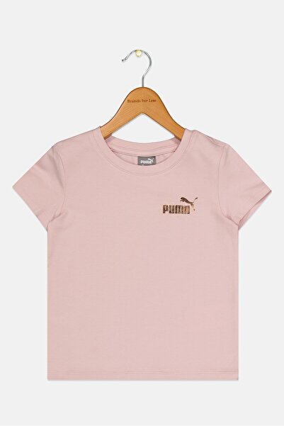 Puma Kids Girls Sportswear Fit Short Sleeve Training T-Shirt, Pink