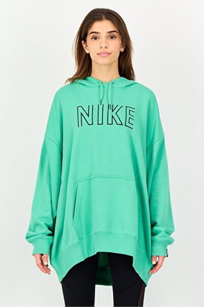 Nike Women Oversized Fit Long Sleeve Outdoor Hoodie, Green