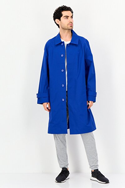 adidas Men Sportswear Fit Outdoor Trench Coat, Dark Blue