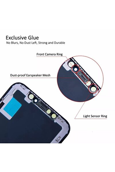 Apple Lcd Screen Display for Iphone X Incell Premium (FHD) Black - JHX