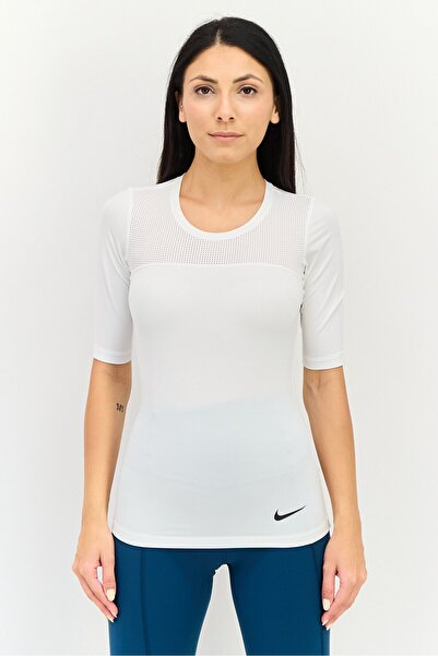 Nike Women Sportswear Fit Short Sleeve Outdoor T Shirt, White
