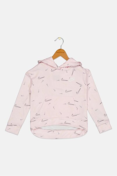 Nike Toddlers Girl Allover Print Outdoor Hoodie, Multicolor