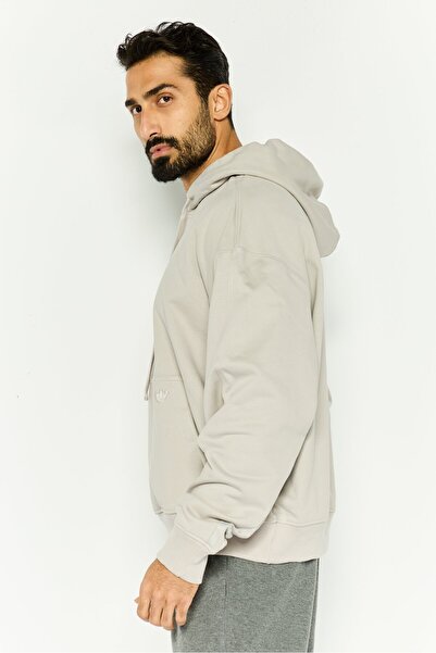 adidas Men Sportswear Fit Long Sleeves Running Sweatshirt, Grey